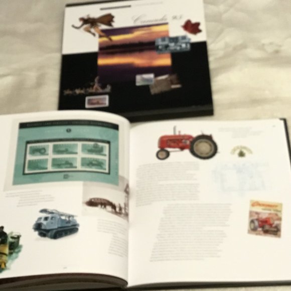 Canada 95 - The Collection of 1995 stamps hardback book w/ dust cover - Picture 7 of 14